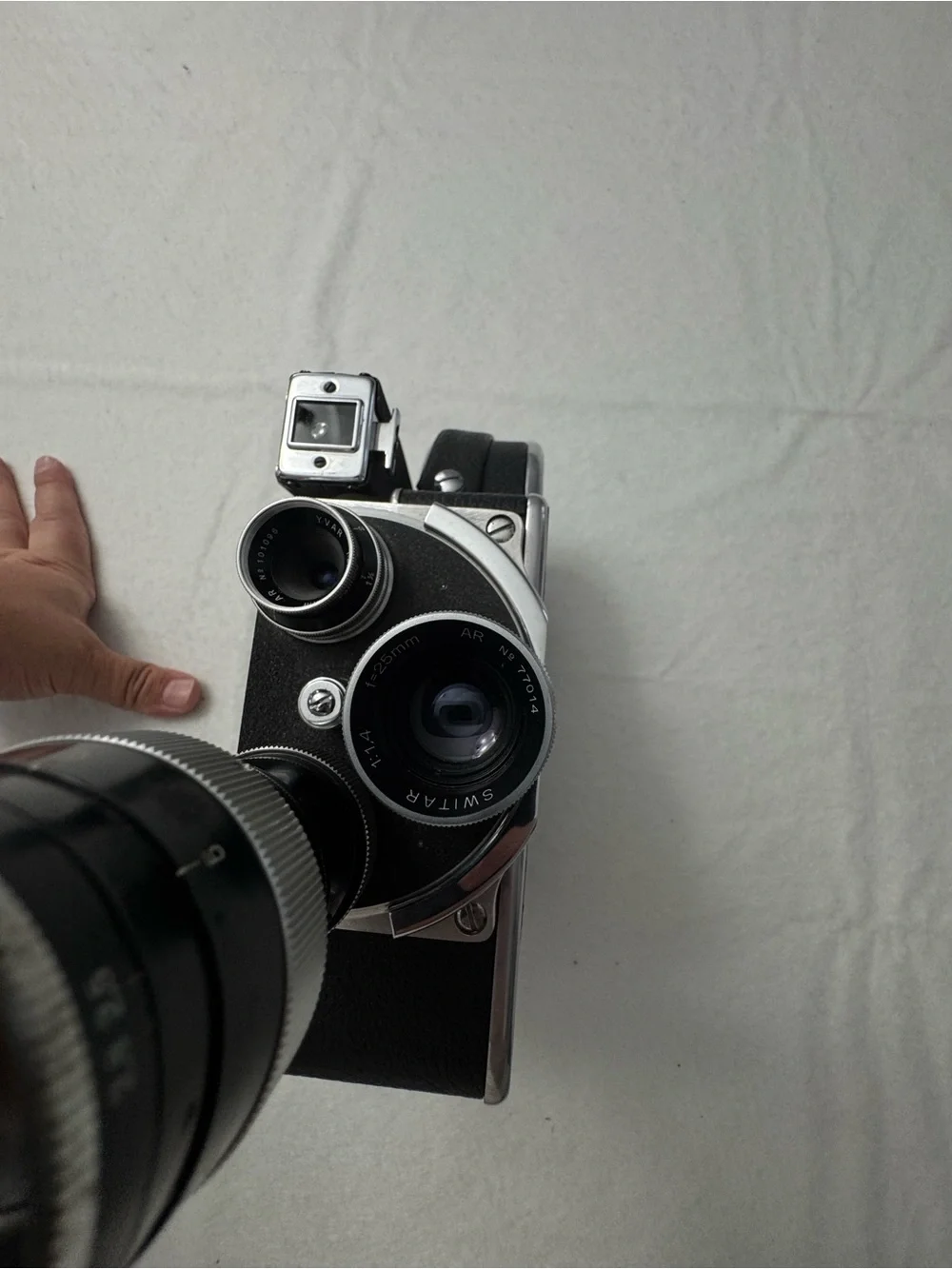 Paillard Bolex H16-F25 Movie Camera, Functioning Motor, With Case, Octameter